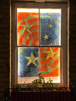 2022 Gwydir St festive window